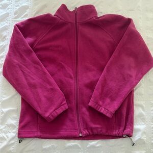 Columbia Women's Fuchsia Full-Zip Fleece Jacket